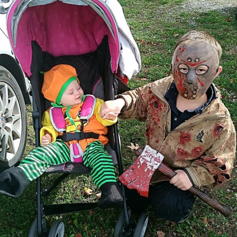 My kids Halloween costumes last year! NOT FOR SALE